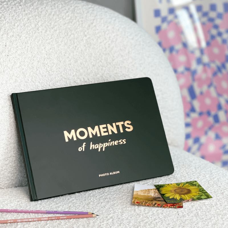 Фотоальбом А4 формату "Moments of happynes"