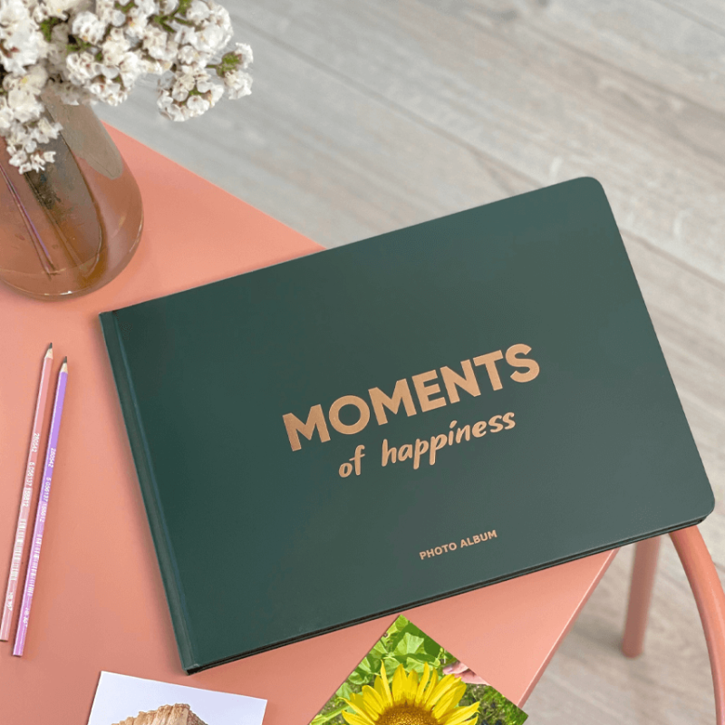 Фотоальбом А4 формату "Moments of happynes"