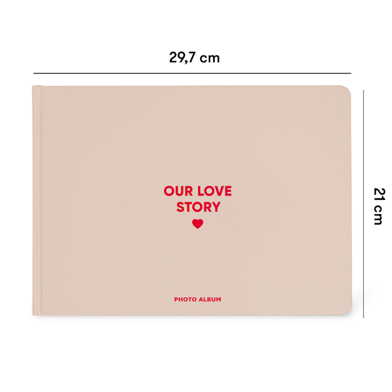 Фотоальбом А4 формату "Our Love Story"