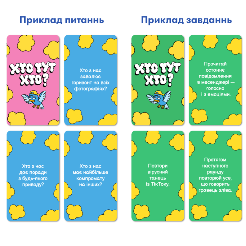 Весела настільна гра для компанії - Хто тут Хто?