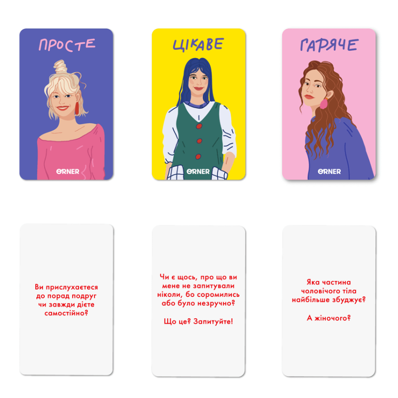 Розмовна гра для компанії дівчат - Розкажи мені все! Girls edition