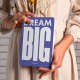 Блокнот планер "Dream BIG" синій
