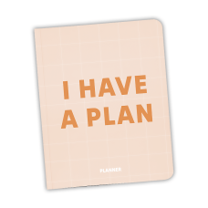 Планер "I HAVE A PLAN" Бежевий