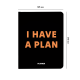 Зручний планер "I HAVE A PLAN" чорний