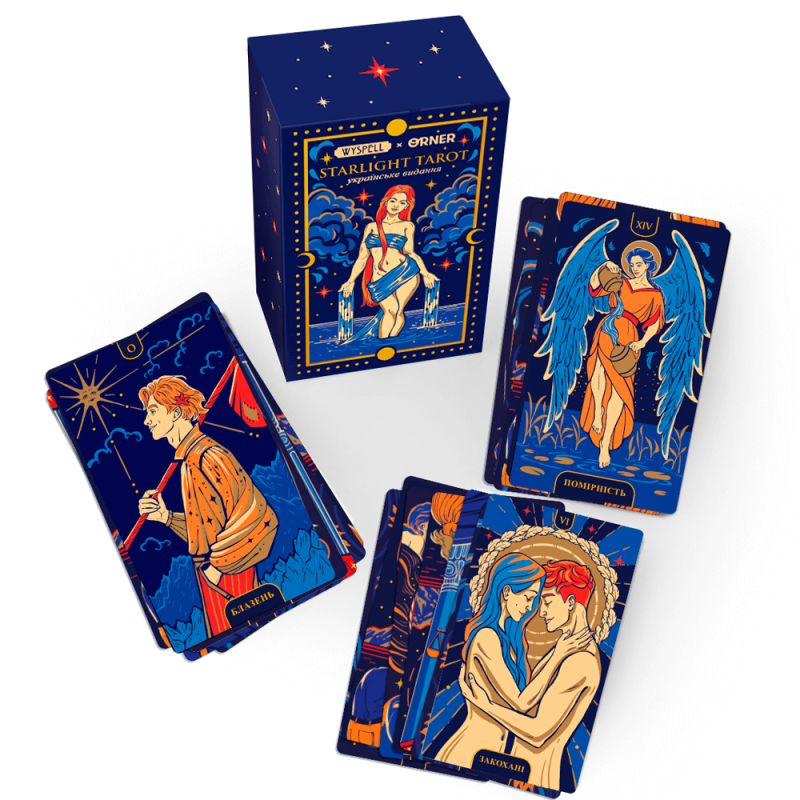 Колода ТАРО Starlight Tarot від  ORNER x WYSPELL
