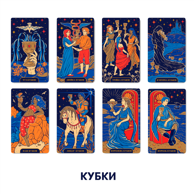 Колода ТАРО Starlight Tarot від  ORNER x WYSPELL
